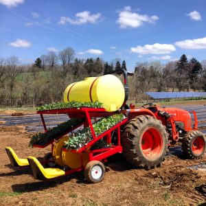 Tractor transplanter