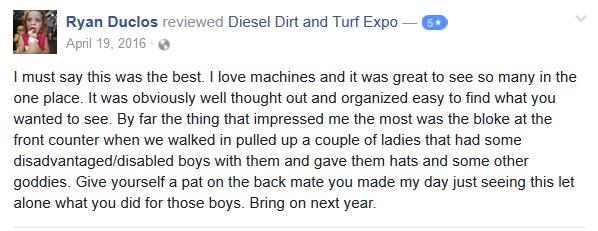 DDT expo customer review