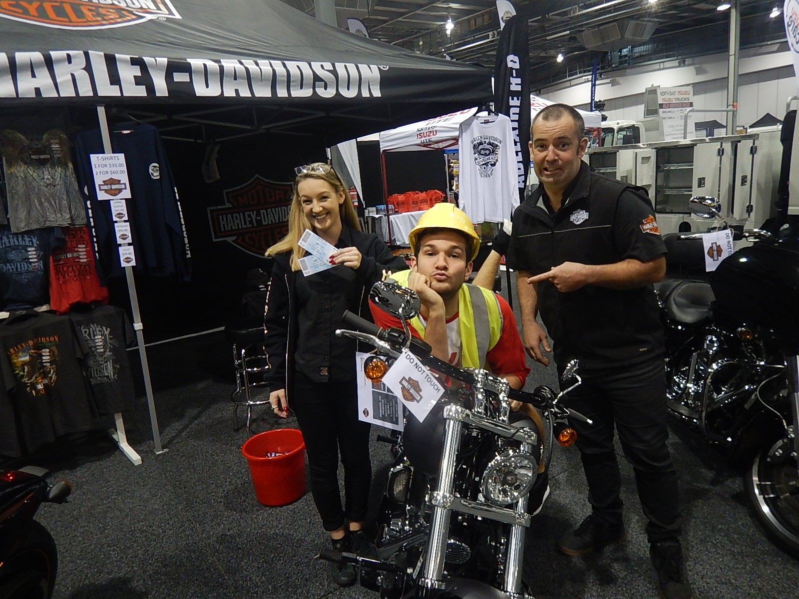 Nova 919 Casanovas at the Adelaide Tradie Mate Expo
