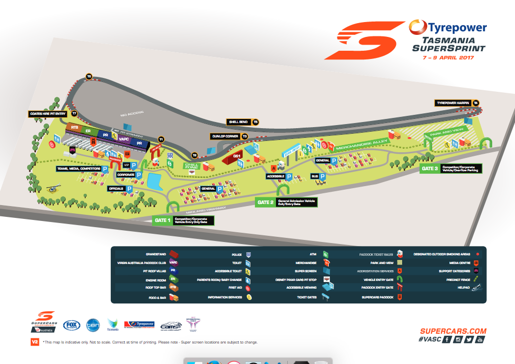 Tasmania Cupercar Circuit
