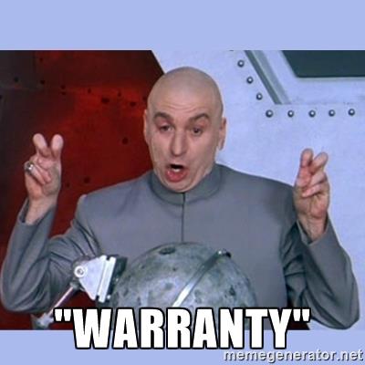 Dr Evil Warranty
