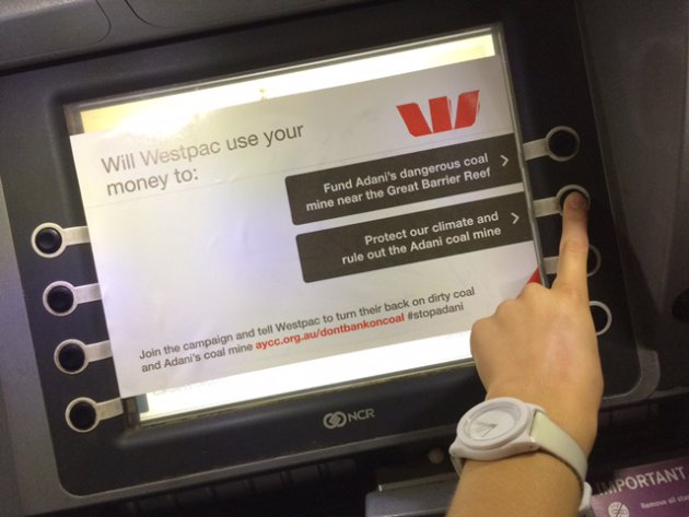 Westpac graffiti