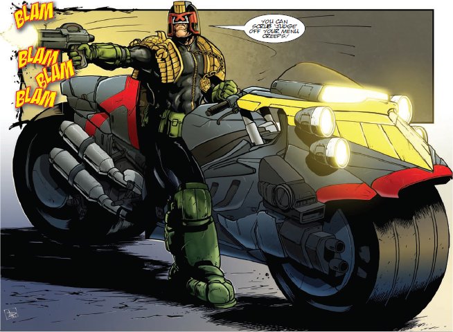 Judge Dredd Bike