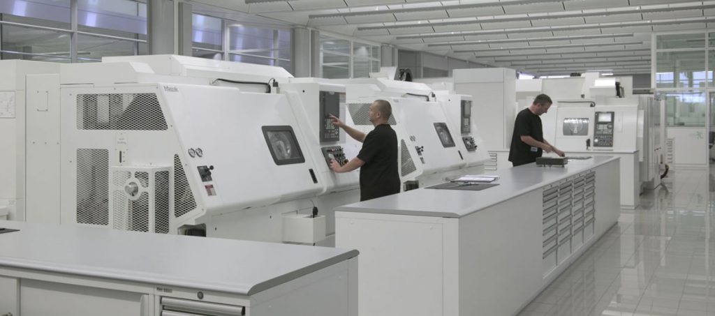 mazak vortex machining center at mclaren