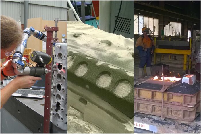 3D sand mould