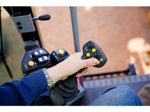operator joystick steering