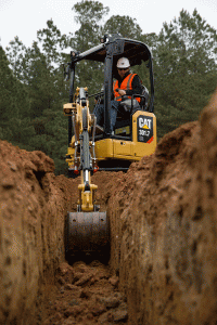 Cat 301.7 CR mini excavator
