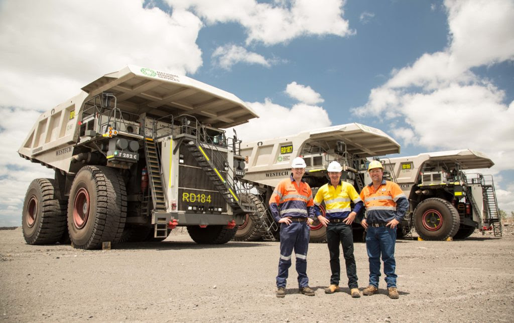Liebherr mining trucks