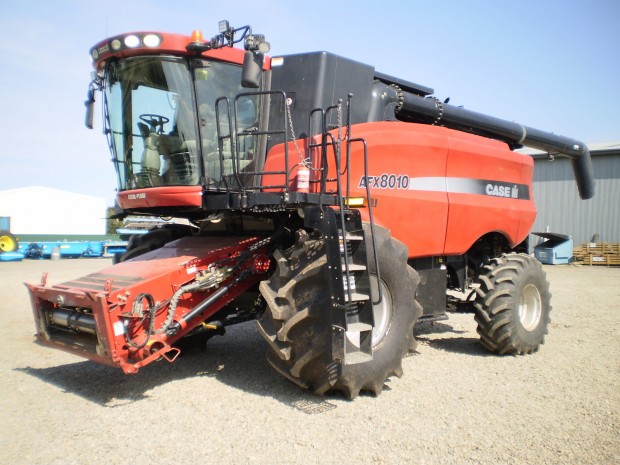 Case-IH combine harvester