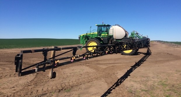 boom sprayer extension