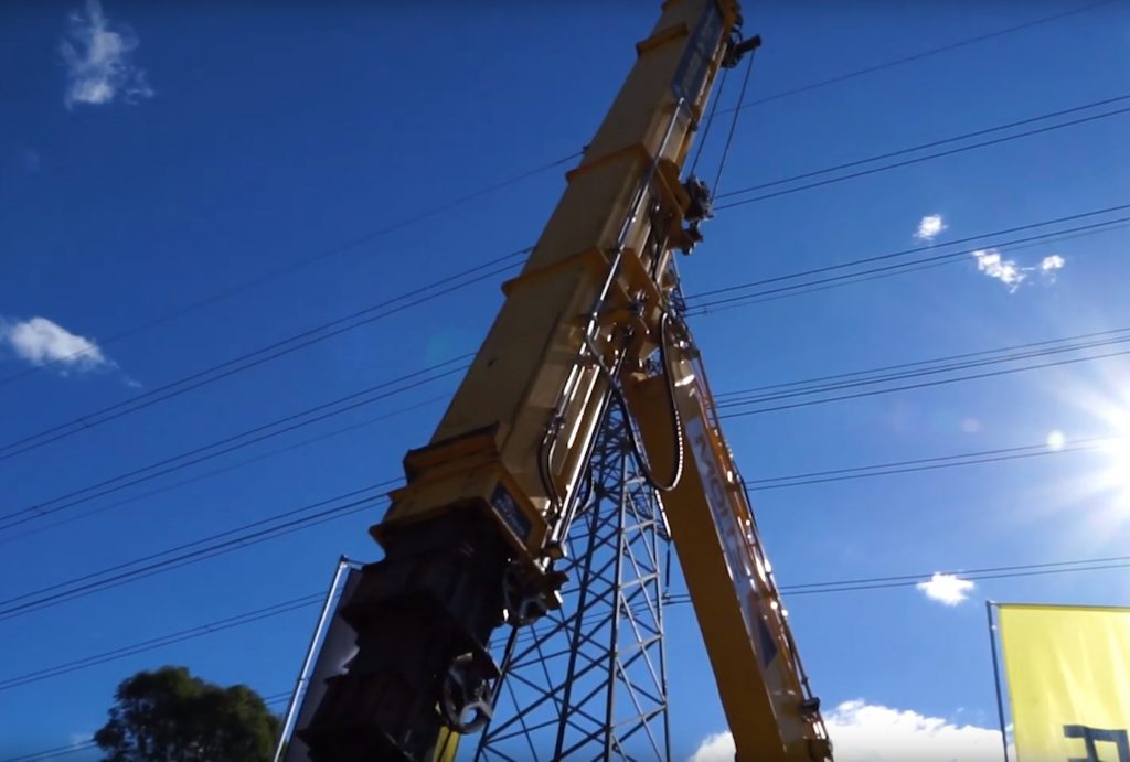 42m telescopic excavator arm
