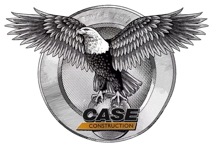 CASE Construction Mascot Old Abe