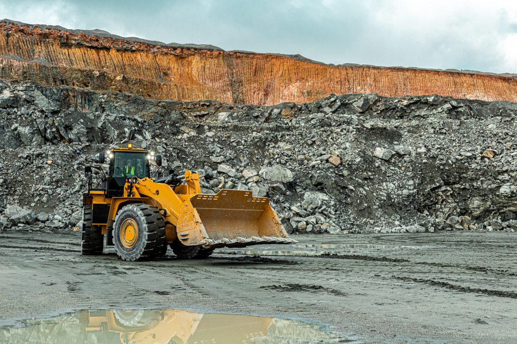 Louise drives 988K XE wheel loader